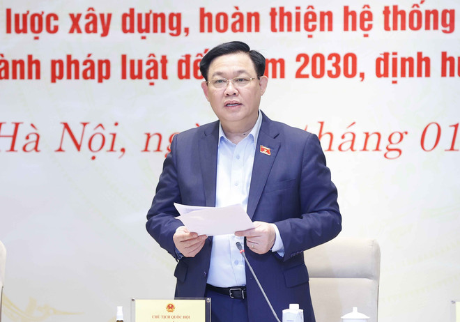 Góp ý dự thảo báo cáo chuyên đề về hoàn thiện Nhà nước pháp quyền XHCN ảnh 1