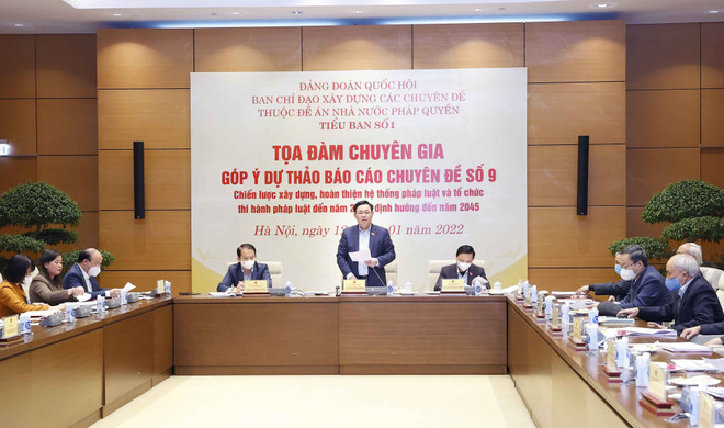 Góp ý dự thảo báo cáo chuyên đề về hoàn thiện Nhà nước pháp quyền XHCN ảnh 3