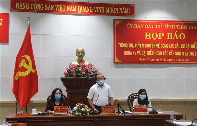 Tiền Giang chuẩn bị sẵn sàng, bảo đảm an toàn cho cử tri đi bỏ phiếu ảnh 1