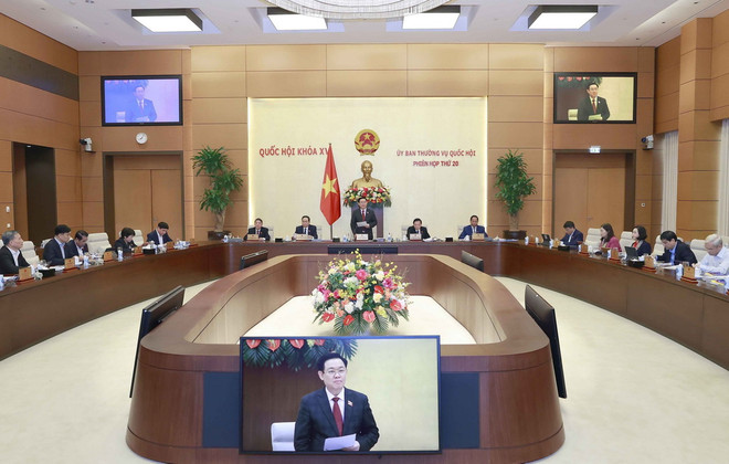 Ngày 15/3, khai mạc phiên họp thứ 21 của Ủy ban Thường vụ Quốc hội ảnh 1