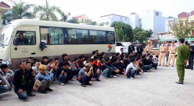 Bắt giữ 76 đối tượng ra địa bàn Móng Cái nhằm trả thù cá nhân ảnh 1