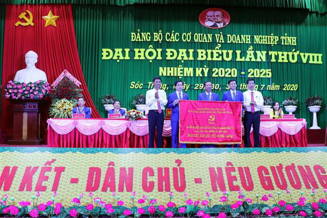 Tỉnh Sóc Trăng hoàn thành Đại hội Đảng bộ cấp trên cơ sở ảnh 1