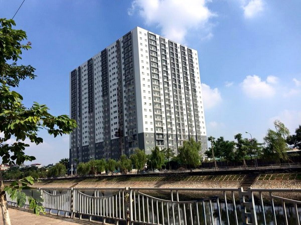 Dự án nhà ở xã hội Đồng Mồ-Đại Kim, quận Hoàng Mai, Hà Nội. (Ảnh: Minh Nghĩa/TTXVN) Không buông lỏng quản lý trong phát triển nhà ở xã hội ở Hà Nội ảnh 1