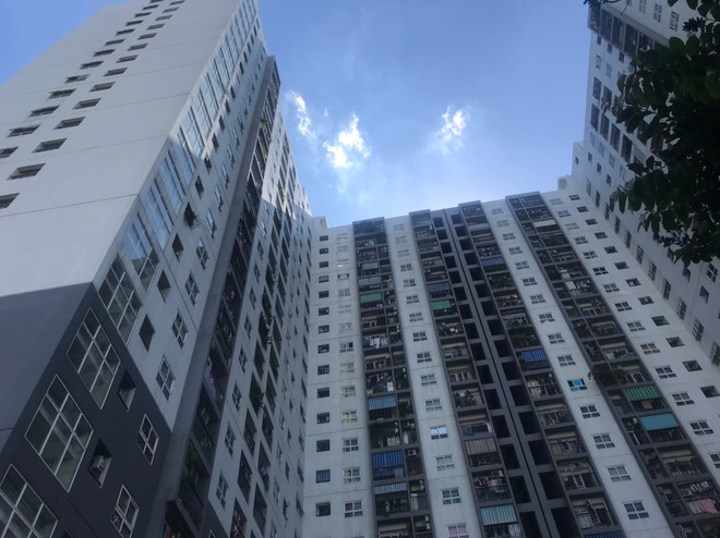 Một dự án nhà ở xã hội. (Nguồn: Vietnam+) vnp_nha o xa hoi.jpg