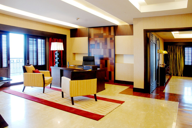 [Photo] Phòng Tổng thống tại khách sạn "độc nhất vô nhị" ở Hà Nội ảnh 2