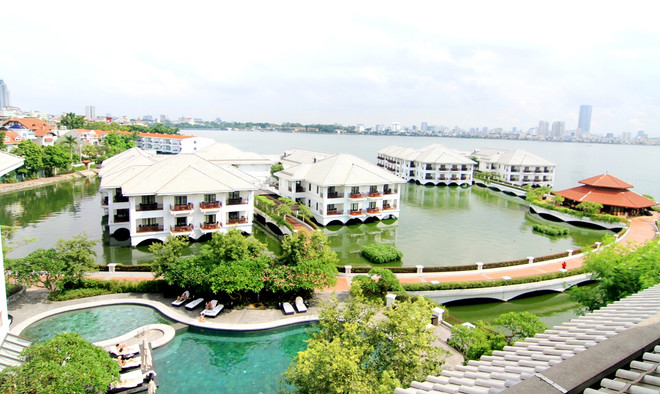 [Photo] Phòng Tổng thống tại khách sạn "độc nhất vô nhị" ở Hà Nội ảnh 8