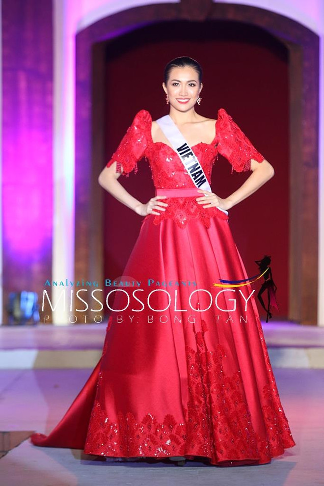 Á hậu Lệ Hằng tự tin trình diễn quốc phục Philippines ảnh 8