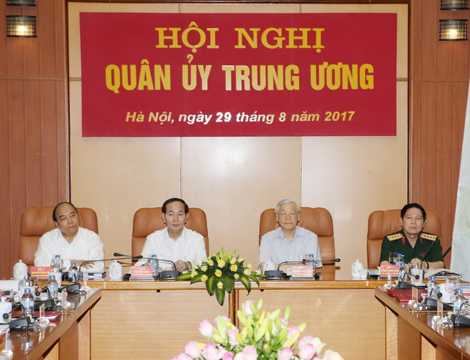 Tổng Bí thư Nguyễn Phú Trọng chủ trì Hội nghị Quân ủy Trung ương ảnh 1