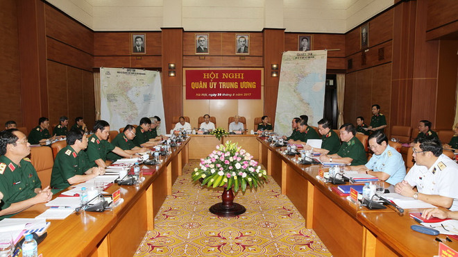 Tổng Bí thư Nguyễn Phú Trọng chủ trì Hội nghị Quân ủy Trung ương ảnh 2