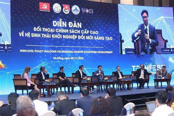Một diễn đàn đối thoại chính sách cấp cao về hệ sinh thái khởi nghiệp đổi mới sáng tạo. (Ảnh minh họa. Nguồn: TTXVN) Diễn đàn Quỹ đầu tư khởi nghiệp sáng tạo Việt Nam: Kết nối-Đối thoại ảnh 2