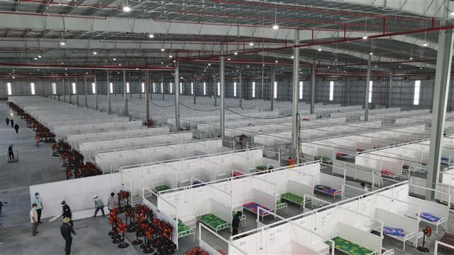 Bình Dương nâng quy mô Bệnh viện dã chiến Thới Hòa lên 12.000 giường ảnh 1