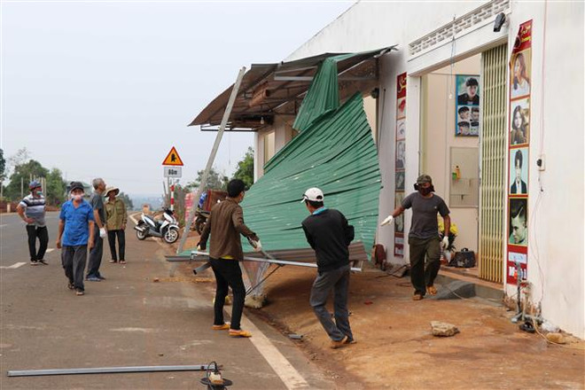 ​Phòng tránh thời tiết cực đoan đầu mùa mưa ở khu vực Tây Nguyên ảnh 1