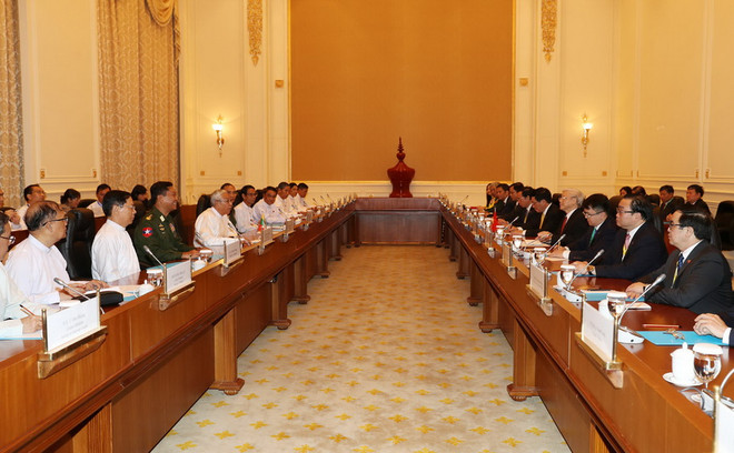Tổng thống Htin Kyaw: Myanmar và Việt Nam luôn là bạn bè thân thiết ảnh 2