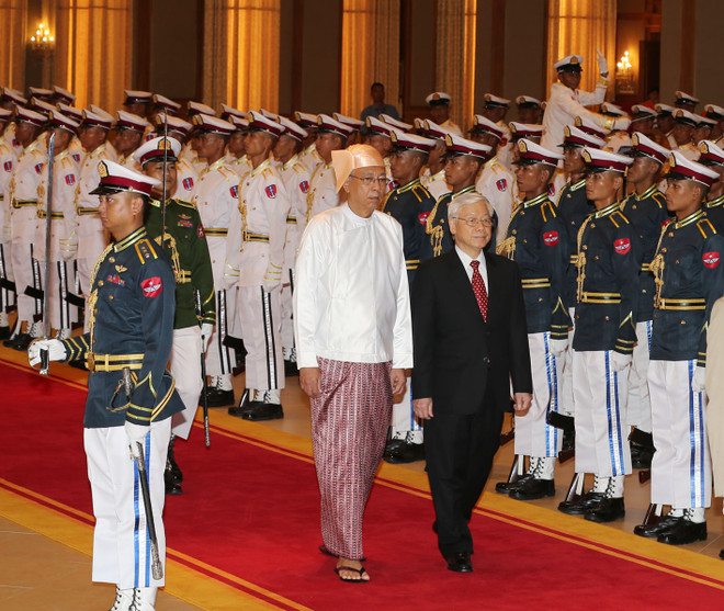 Tổng thống Htin Kyaw: Myanmar và Việt Nam luôn là bạn bè thân thiết ảnh 1