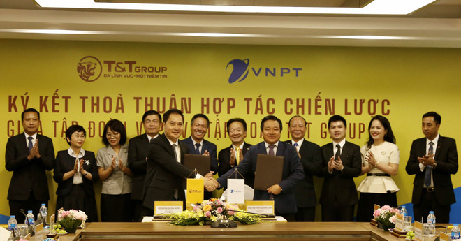 Tập đoàn T&T Group hợp tác chiến lược toàn diện với Tập đoàn VNPT ảnh 1