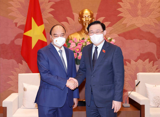 Phối hợp công tác giữa Chủ tịch nước và Ủy ban Thường vụ Quốc hội ảnh 1