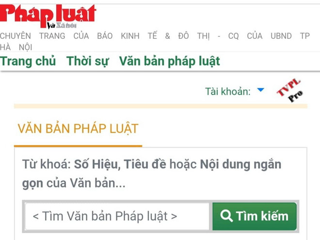 Thêm cách để dễ dàng tra cứu hơn 380.000 văn bản pháp luật ảnh 1