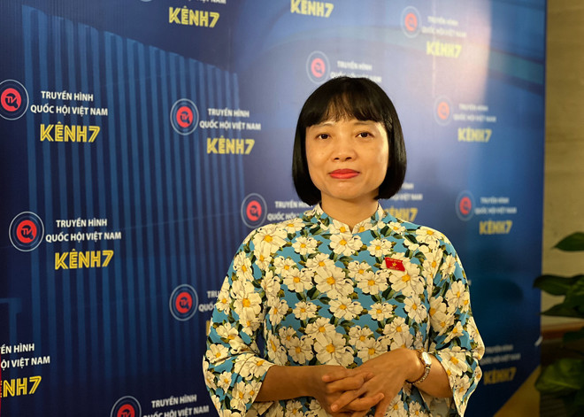 Đại biểu Nguyễn Thị Việt Nga. (Ảnh: Mai Mai/Vietnam+) vnp_viet nga.jpg