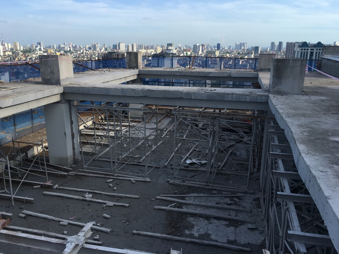 Hà Nội: Hoàn thành phá dỡ tầng 18 của tòa nhà 8B Lê Trực ảnh 1