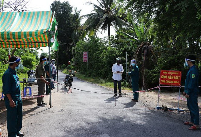 COVID-19: Tiền Giang phát huy vai trò của các 'pháo đài vùng xanh' ảnh 2