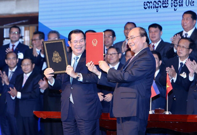 Việt Nam-Campuchia sắp hoàn thành công tác phân giới, cắm mốc ảnh 1