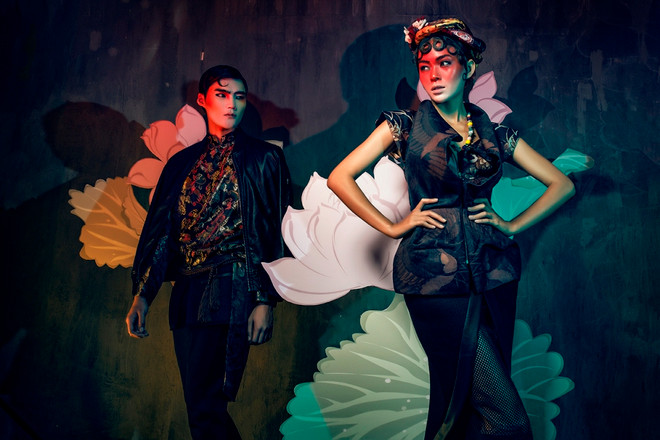 Hai quán quân VN's Next Top Model ấn tượng với phong cách tuồng cổ ảnh 2