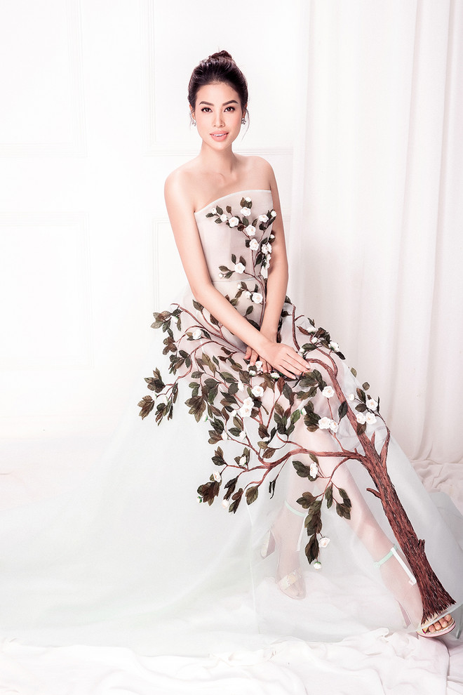 Hoa hậu Phạm Hương đẹp lạ và gợi cảm trong bộ ảnh đón tuổi mới ảnh 8