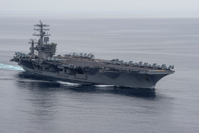 Rút tàu USS Nimitz ra khỏi Vùng Vịnh, Mỹ hạ nhiệt căng thẳng với Iran? ảnh 1