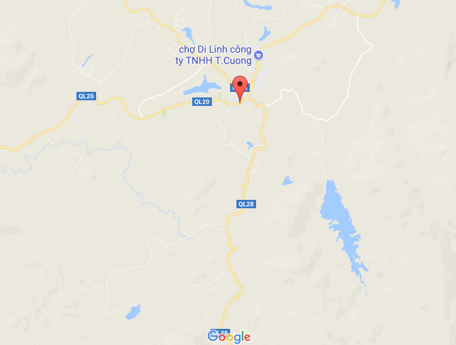 Nơi xảy ra vụ việc. (Nguồn: Google Maps) Xe tải đâm vào nhà dân cạnh Quốc lộ, cả gia đình may mắn thoát nạn ảnh 1