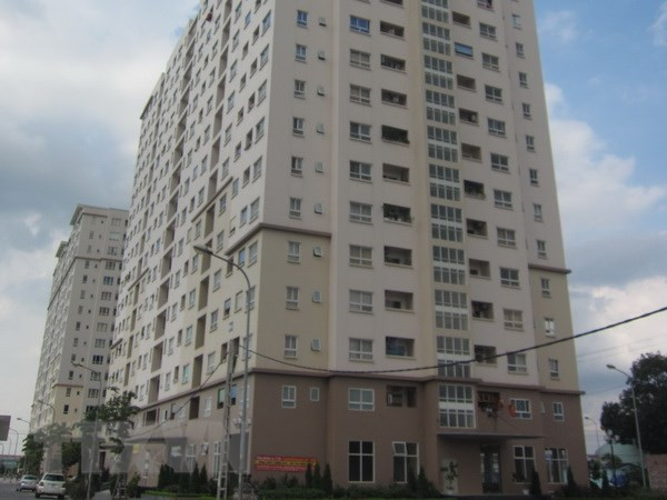 Dự án nhà ở dành cho người thu nhập thấp. (Ảnh: TTXVN) Loại bỏ những nghịch lý trong phát triển nhà ở cho công nhân ảnh 2