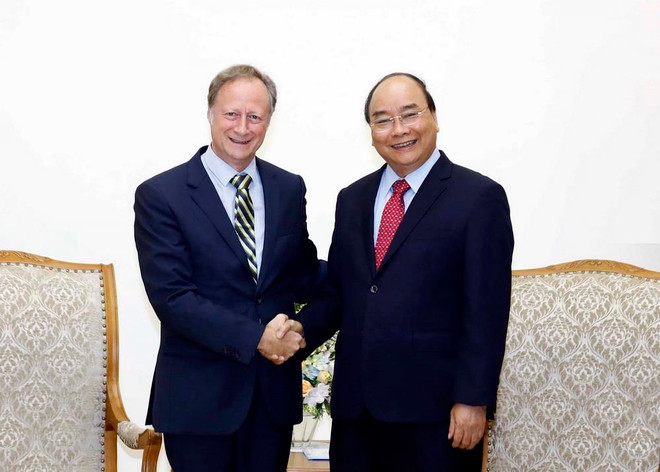 Thủ tướng tiếp Đại sứ, Trưởng phái đoàn EU đến chào từ biệt ảnh 1