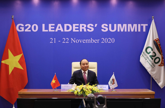 Thủ tướng dự phiên thảo luận về xây dựng tương lai bền vững, bao trùm ảnh 1