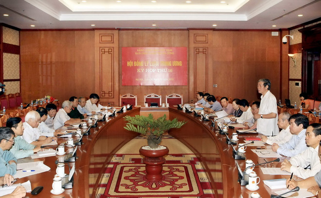 Hội đồng Lý luận Trung ương tiến hành kỳ họp thứ 16 ảnh 1