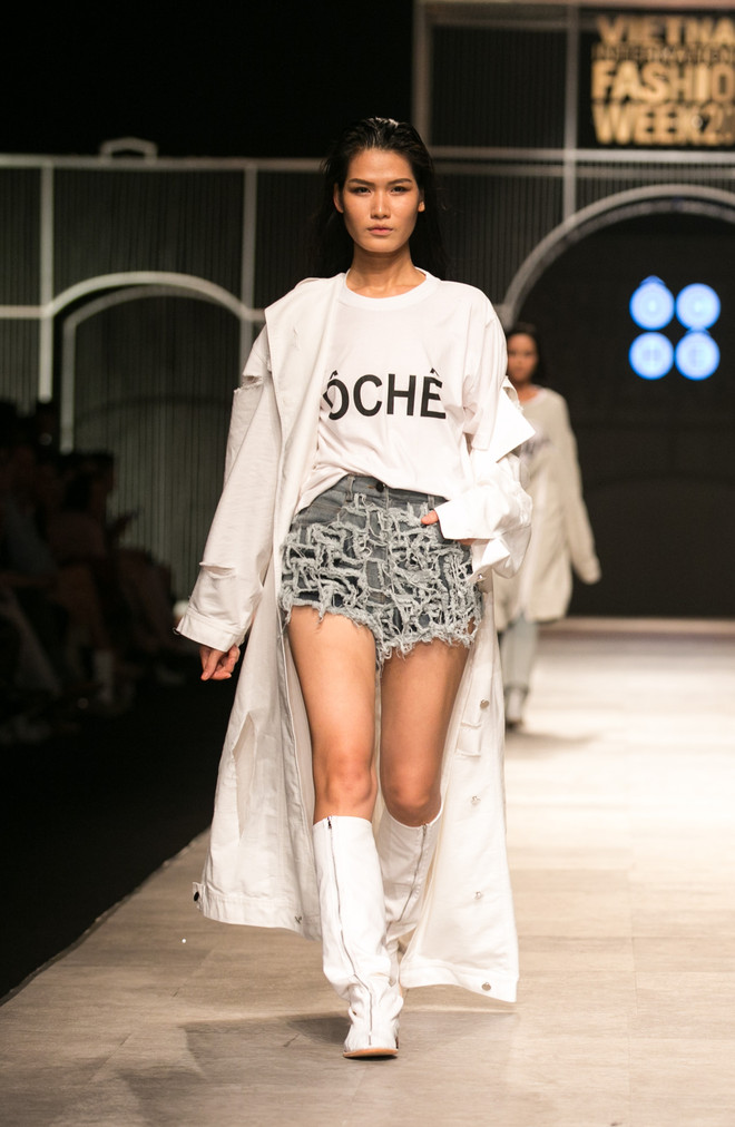 Mâu Thủy phá cách với thời trang đường phố của thương hiệu Ôchê ảnh 3