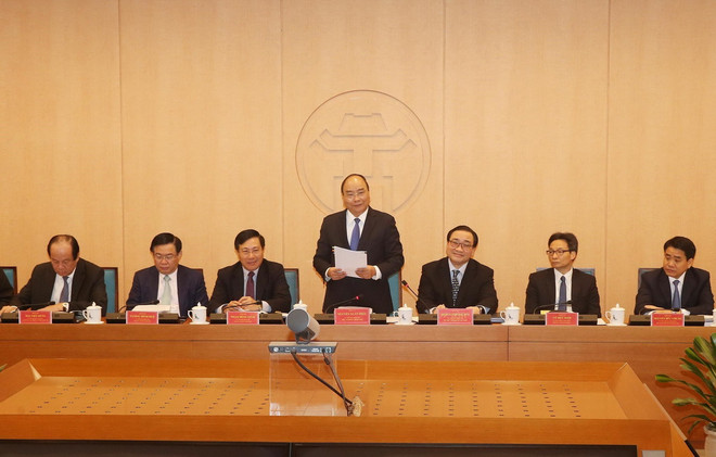 Thủ tướng chủ trì hội nghị về đề án chính quyền đô thị Hà Nội ảnh 1