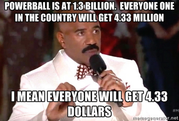 Mỹ sẽ hết người nghèo nếu chia đều tiền thưởng xổ số Powerball? ảnh 2