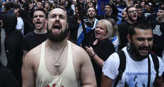 Hy Lạp: Biểu tình phản đối thỏa thuận đổi tên nước của Macedonia ảnh 1