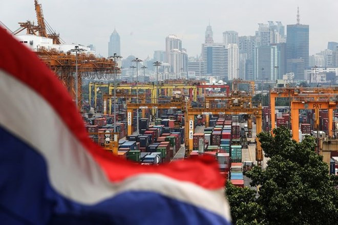 Ảnh minh họa. (Nguồn: Bloomberg) Kinh tế Thái Lan tăng trưởng chậm trong thời gian để tang Nhà Vua ảnh 1
