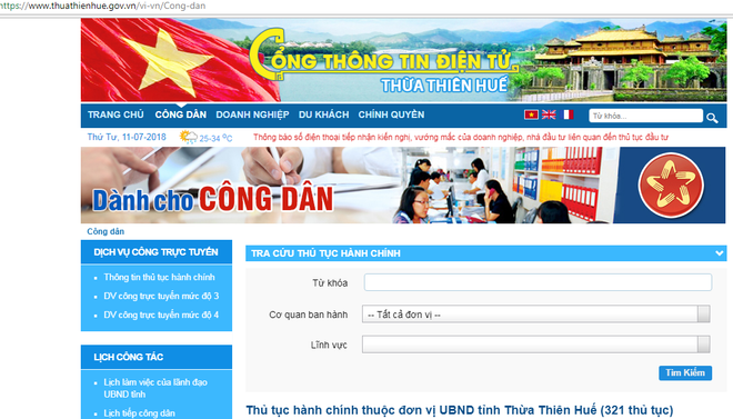 Thừa Thiên-Huế đứng đầu về phát triển Chính phủ điện tử cấp tỉnh ảnh 1