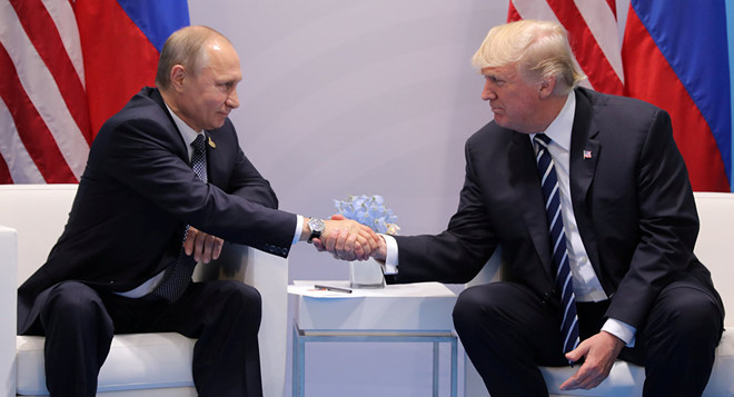 Tổng thống Mỹ Trump coi nhà lãnh đạo Nga Putin là "đối thủ cạnh tranh" ảnh 1