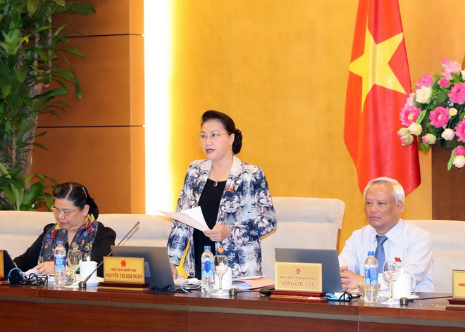 Khai mạc Phiên họp thứ 25 của Ủy ban Thường vụ Quốc hội ảnh 1