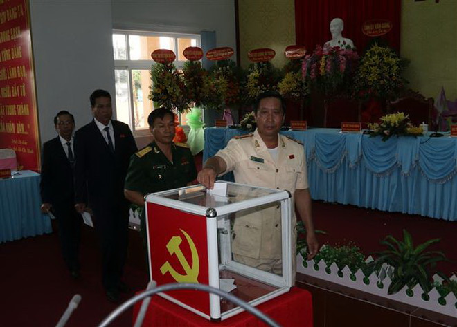 Đại hội Đảng bộ huyện điểm đầu tiên ở Kiên Giang bầu trực tiếp Bí thư ảnh 1