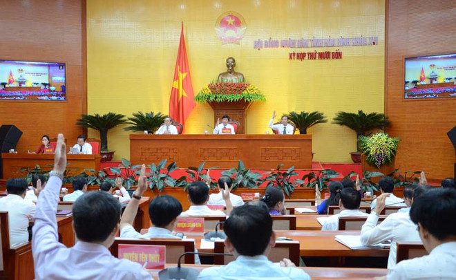 Hội đồng Nhân dân tỉnh Hòa Bình thông qua 12 nghị quyết quan trọng ảnh 1