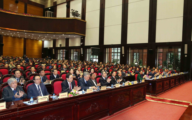 Hội nghị toàn quốc tổng kết công tác tổ chức xây dựng Đảng ảnh 2