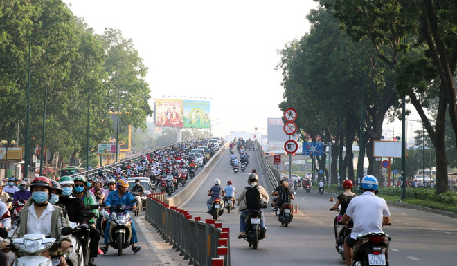 TP.HCM thông xe cầu vượt nút giao Nguyễn Thái Sơn-Nguyễn Kiệm ảnh 1