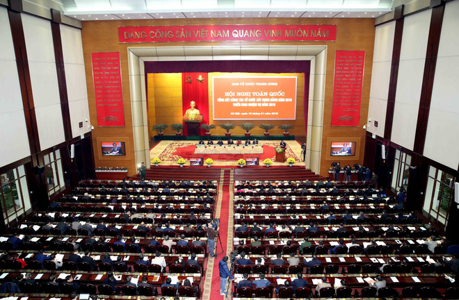 Hội nghị toàn quốc tổng kết công tác tổ chức xây dựng Đảng ảnh 1