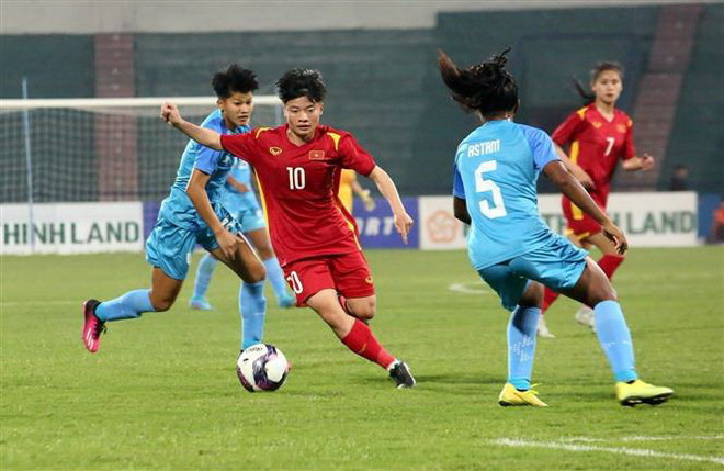 U20 nữ Việt Nam đi tiếp vào vòng loại thứ hai Giải U20 nữ châu Á ảnh 1