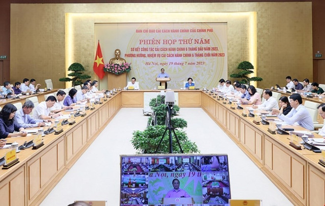 'Phiên họp về cải cách hành chính cần kết nối trực tuyến tới cấp xã' ảnh 1