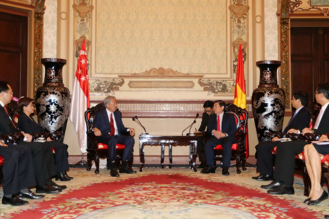 TP.HCM cam kết tạo điều kiện thuận lợi cho nhà đầu tư Singapore ảnh 1