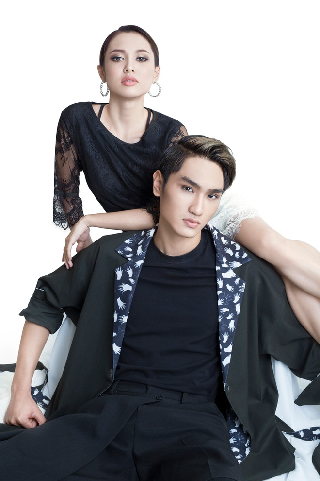 Top 12 thí sinh Next Top Model cá tính trong trang phục đen trắng ảnh 6